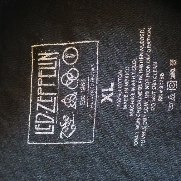 Led Zeppelin band tee size XL - Picture 5 of 5